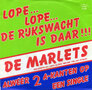 de marlets - lope.. lope.. de rijkswacht is daar !!