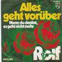 rolf - alles geht vorüber