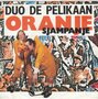 duo de pelikaan - oranje sjampanje